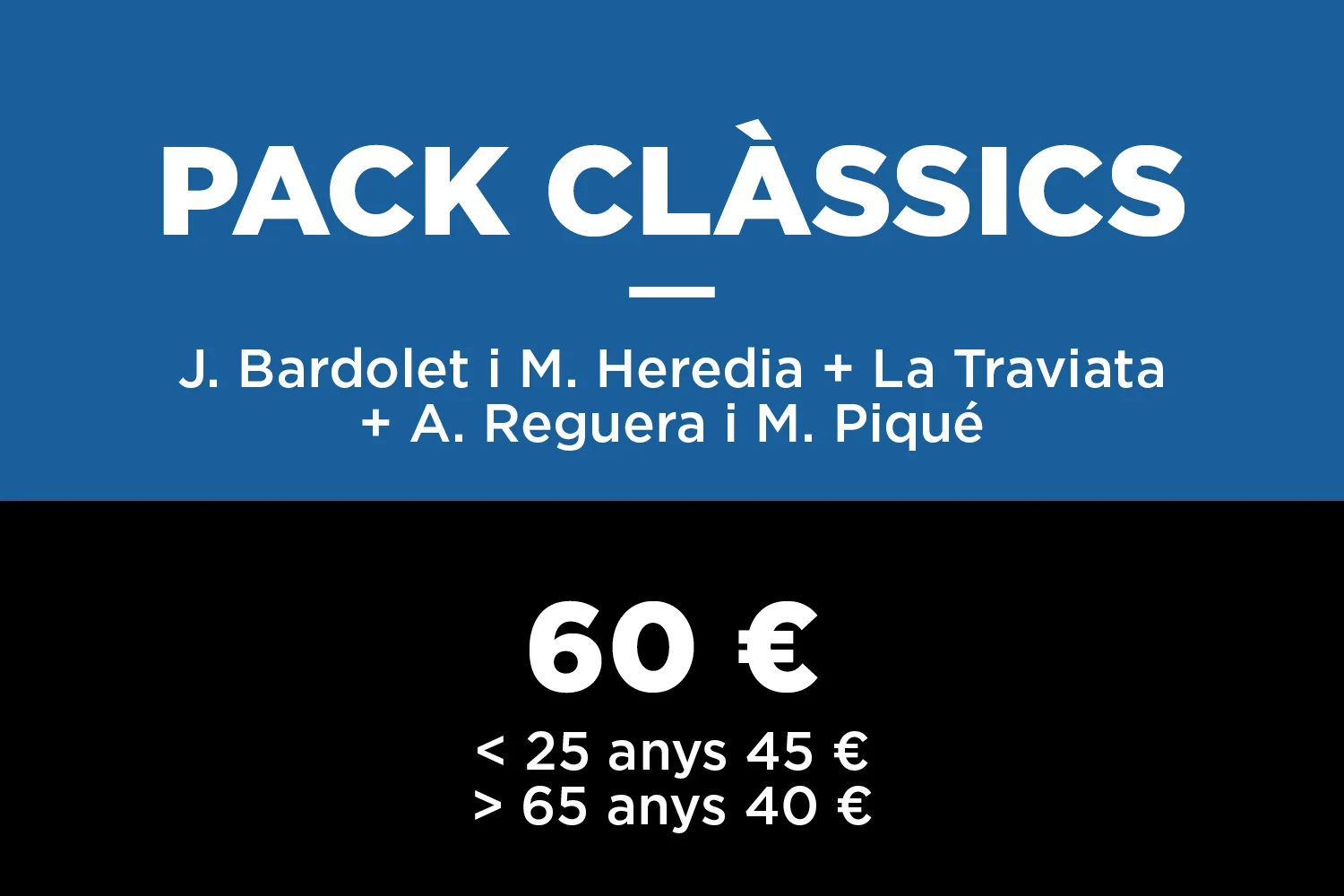 Abonament CLÀSSICS