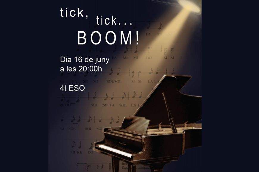 tick, tick... BOOM tick, tick... BOOM