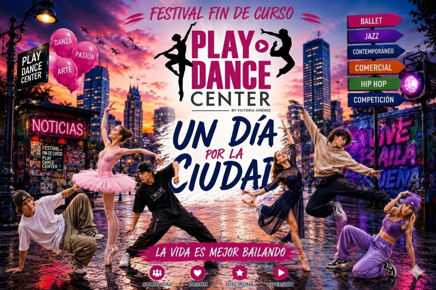 Play Dance Center - Un día por la ciudad