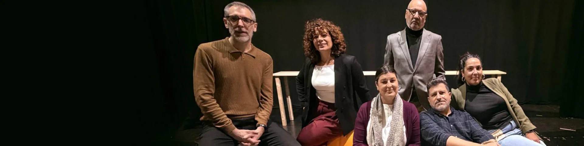 A la imatge hi ha tots els actors i actrius participants